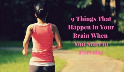 운동할 때 뇌에서 일어나는 9가지 현상