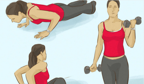 팔 근육을 강화하는 3가지 운동