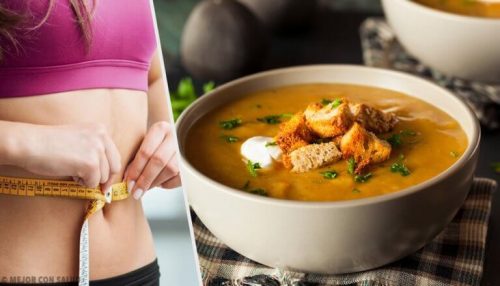 Soup diet with fat burning benefits