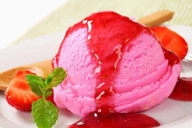 2. 딸기 아이스크림