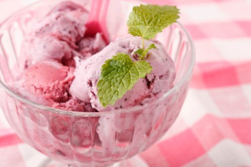 딸기 아이스크림