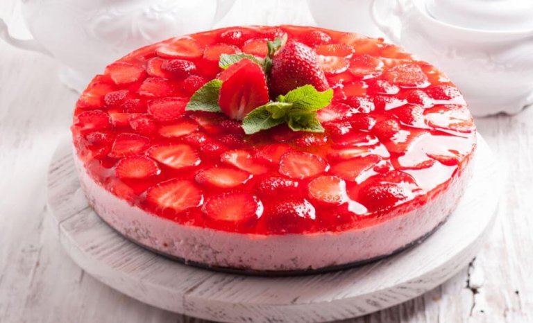 1. 젤라틴이 들어가는 딸기 케이크
