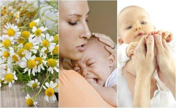 아기 배앓이에 도움이 되는 5가지 자연 요법
