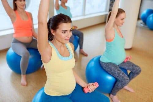 Exercise during pregnancy and its intensity
