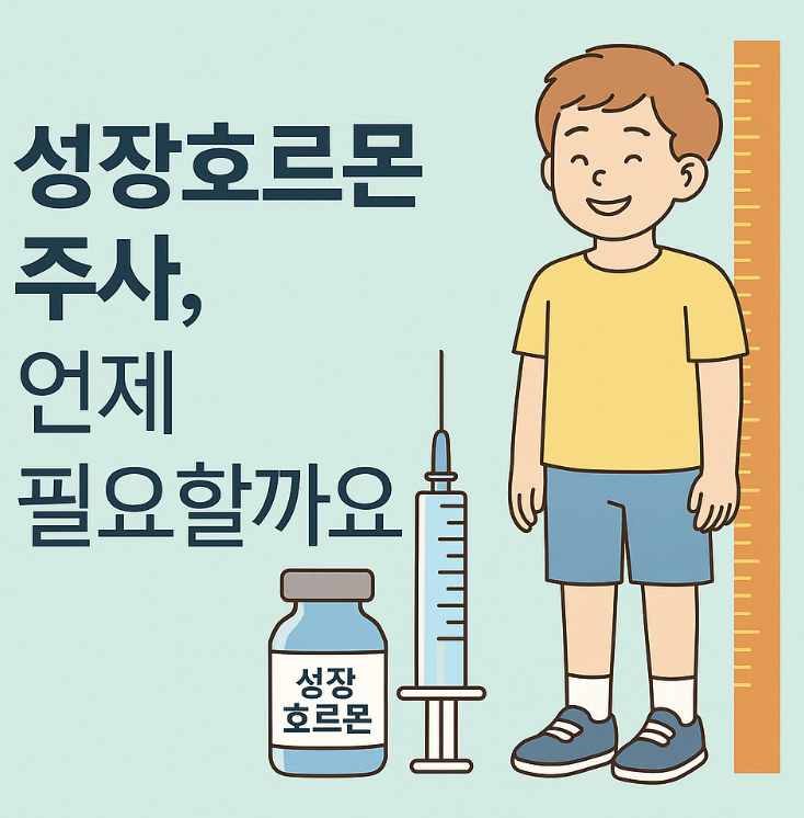 아이들 성장주사, 정말 효과 있을까? 키가 또래보다 작아 걱정된다면?