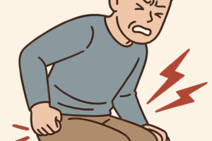 치질 초기증상, 항문이 따끔하고 피가나요.