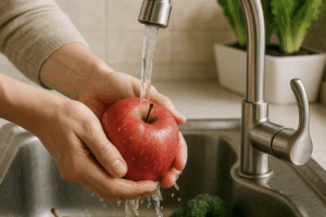 과일 채소 제대로 씻는 법 – 농약·세균 걱정 끝
