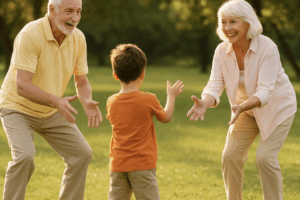 손주와 함께하는 최고의 건강 운동 5가지
