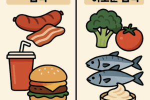 건강에 해로운 음식 vs 이로운 음식, 제대로 알고 선택하기