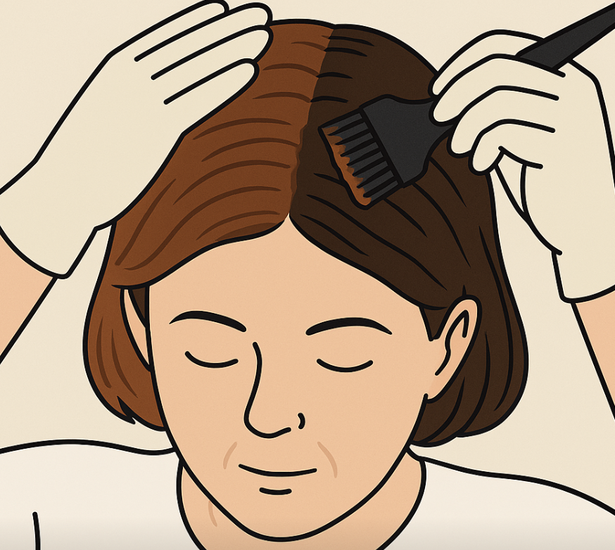 50대 셀프염색, 안전하고 자연스럽게 하는 방법